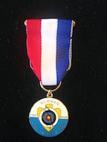 Bowman first rank medal ribbon